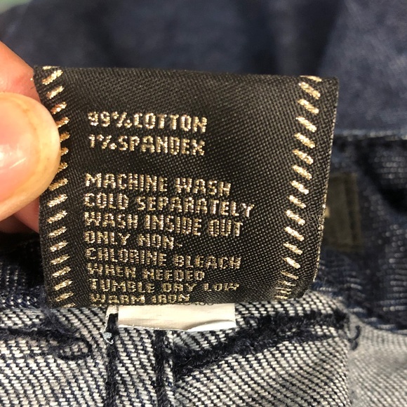 Massimmo premium wide leg denim dark wash jeans - Picture 11 of 11